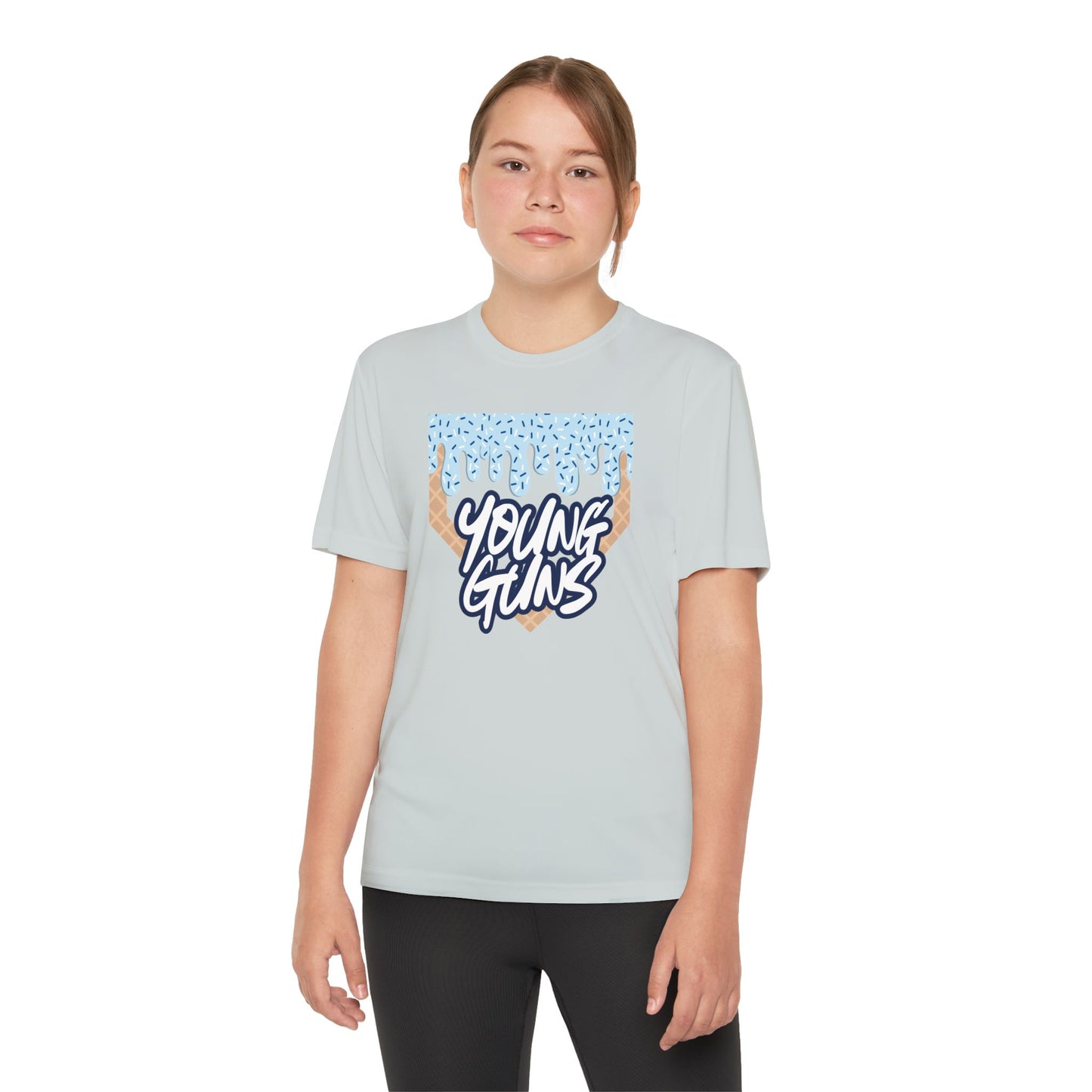Custom Youth Ice Cream Drip Team Competitor Tee π¦