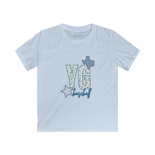 Personalized YG Patchwork Softstyle T-shirt- Youth