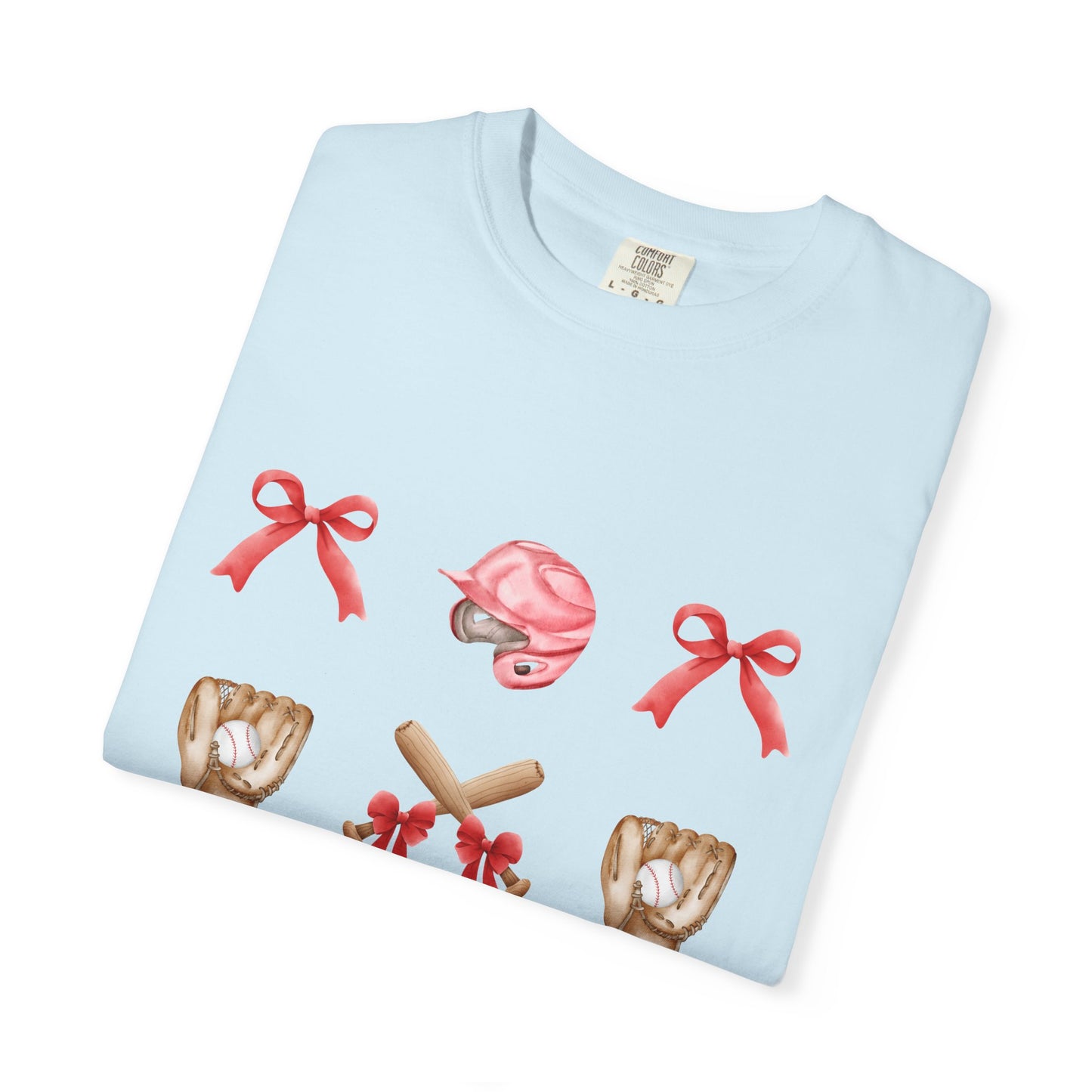 Bows + Bats Baseball Fan Shirt