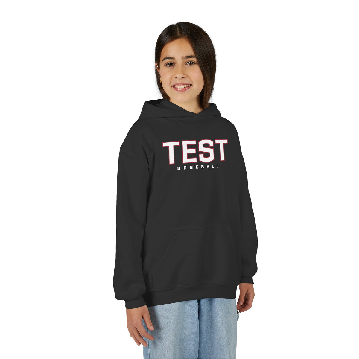 TEST Baseball | Custom Youth Varsity Hoodie