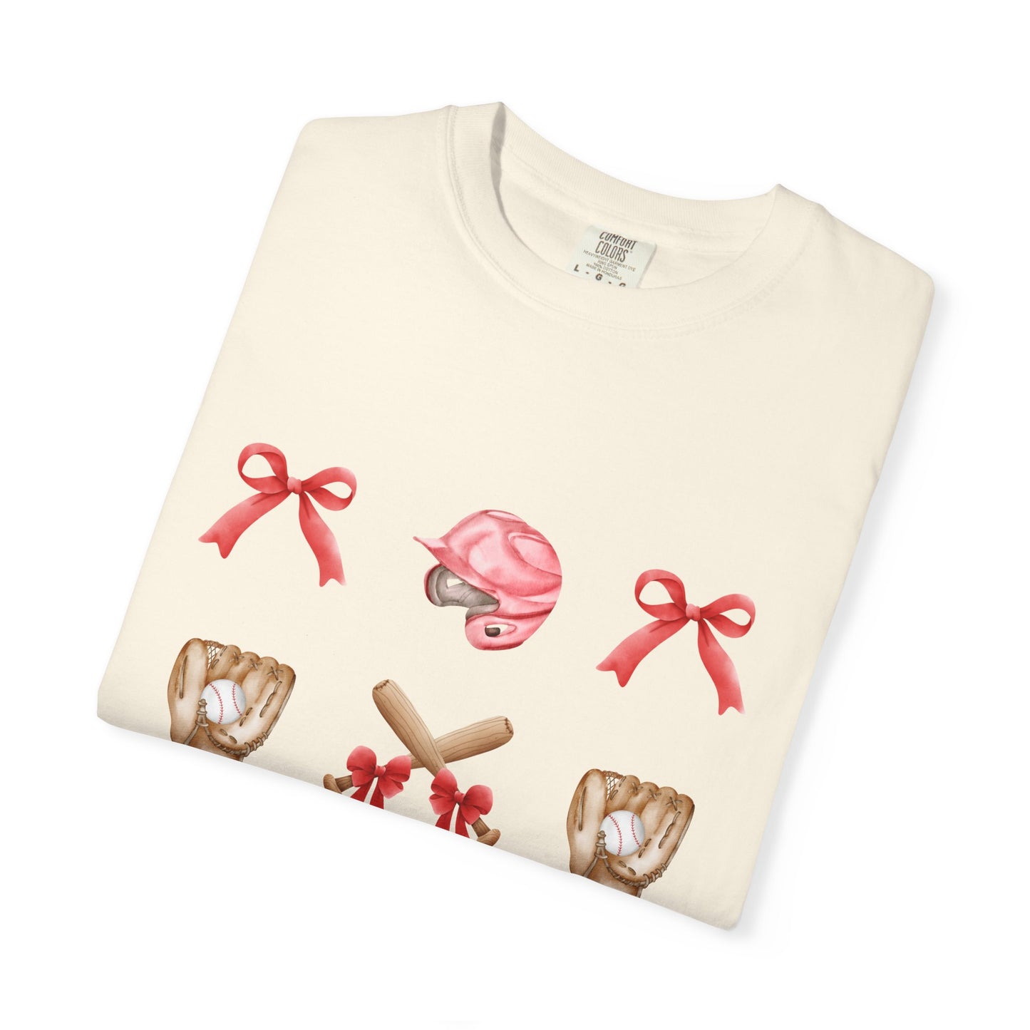 Bows + Bats Baseball Fan Shirt