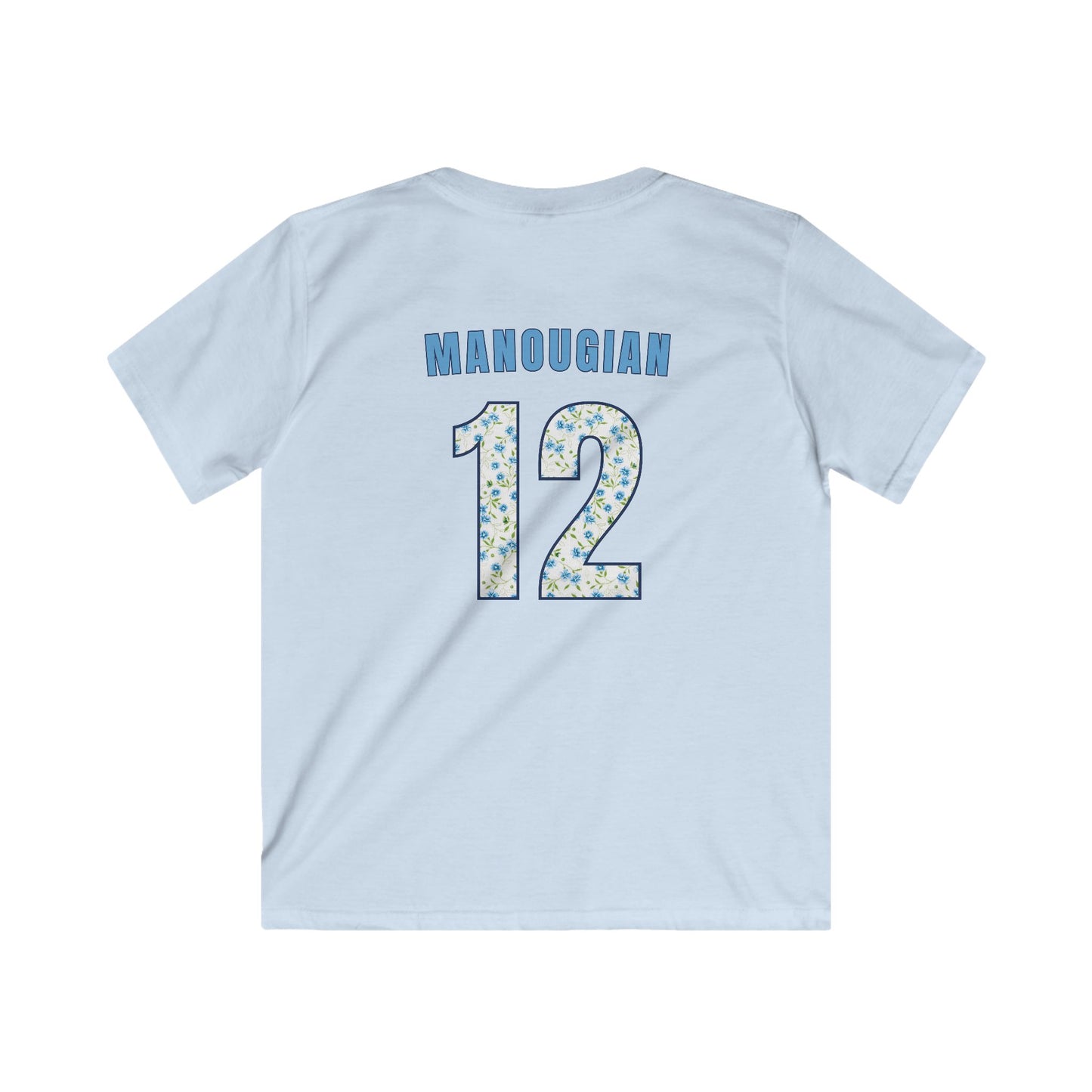 Personalized YG Patchwork Softstyle T-shirt- Youth