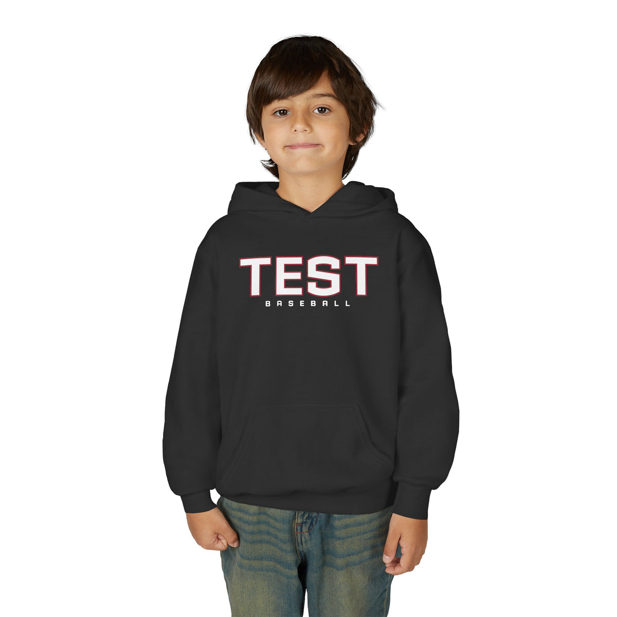 TEST Baseball | Custom Youth Varsity Hoodie