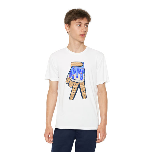 Custom Dub Drip Youth Competitor Tee with Ice Cream Drip Number