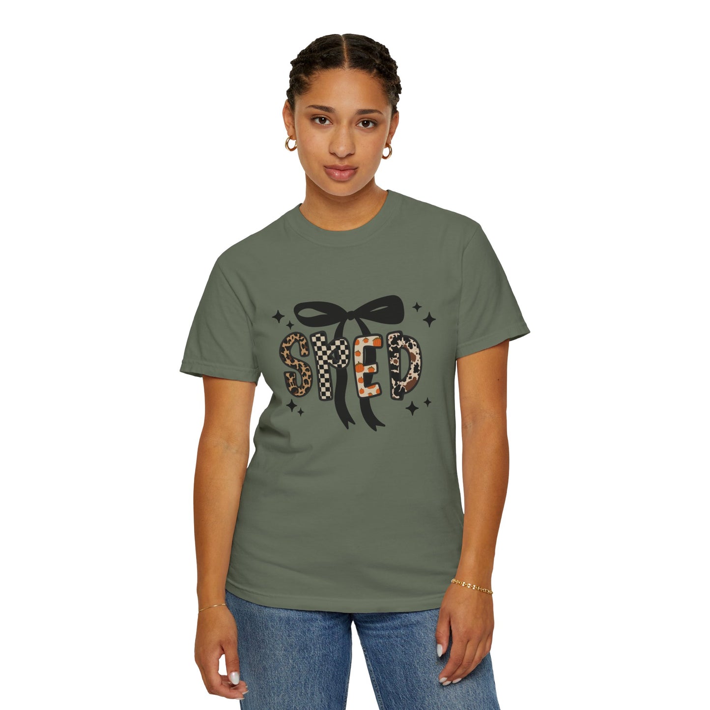 Fall Faux Embroidery T-shirt for SPED Grade Teachers