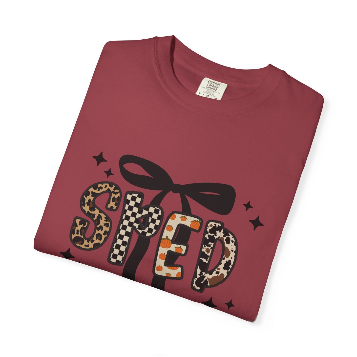 Fall Faux Embroidery T-shirt for SPED Grade Teachers