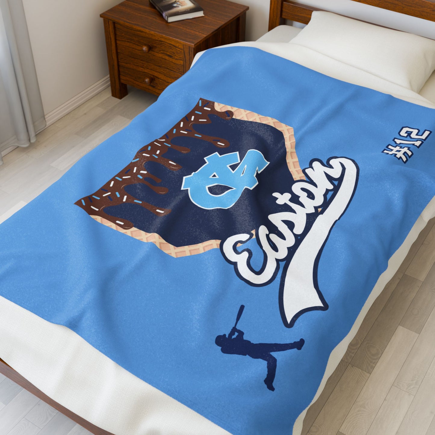 Personalized Young Guns Plush Blanket