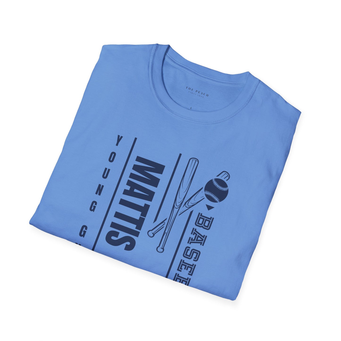 Personalized Team Baseball T-Shirt  Unisex Softstyle Tee