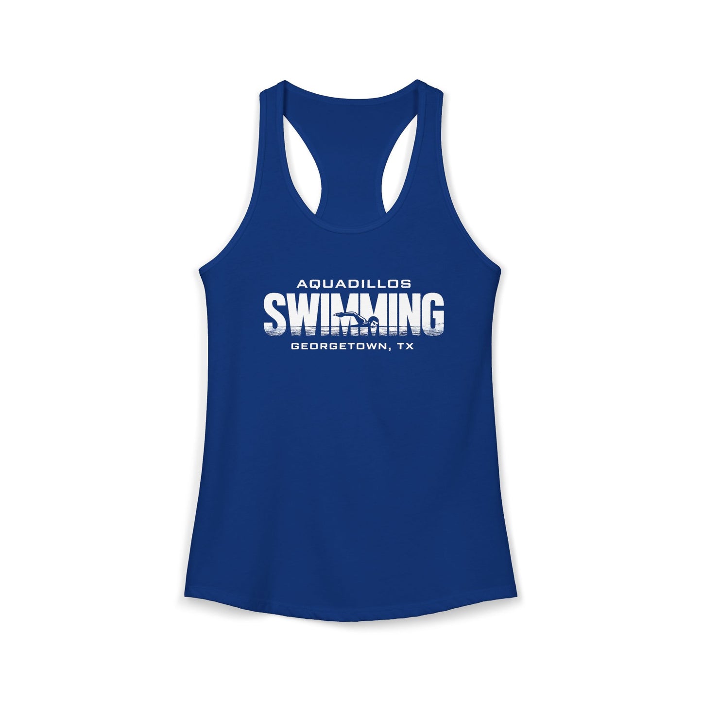 Women's Swimming Silhouette Tank
