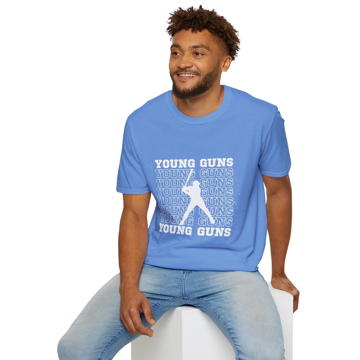 Young Guns Silhouette Unisex Softstyle T-Shirt