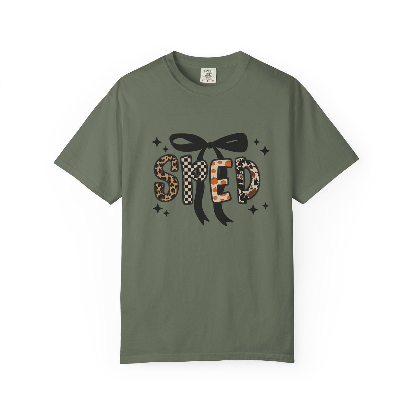 Fall Faux Embroidery T-shirt for SPED Grade Teachers
