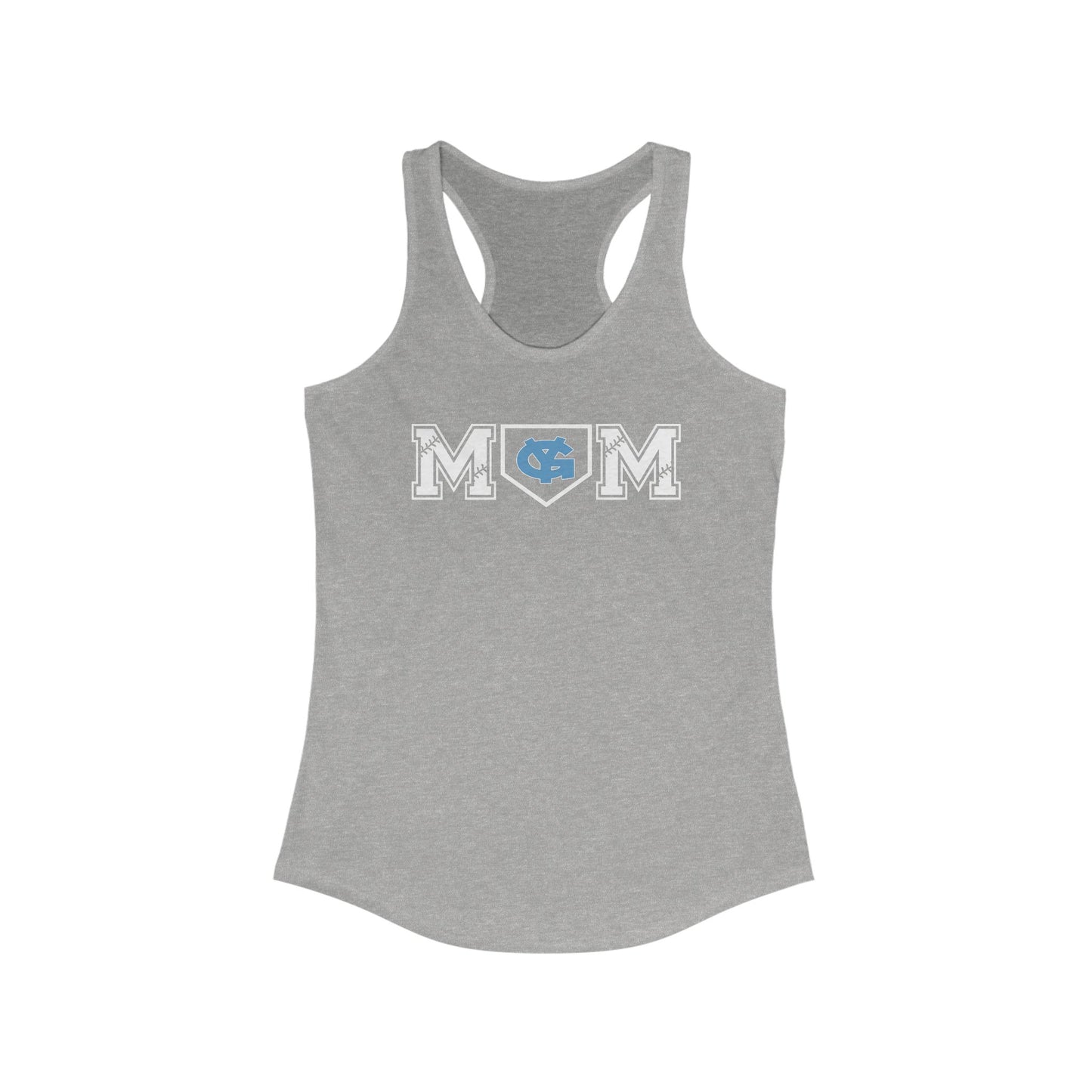 MOM Racerback Tank Top - Perfect for Mother's Day & Everyday Wear