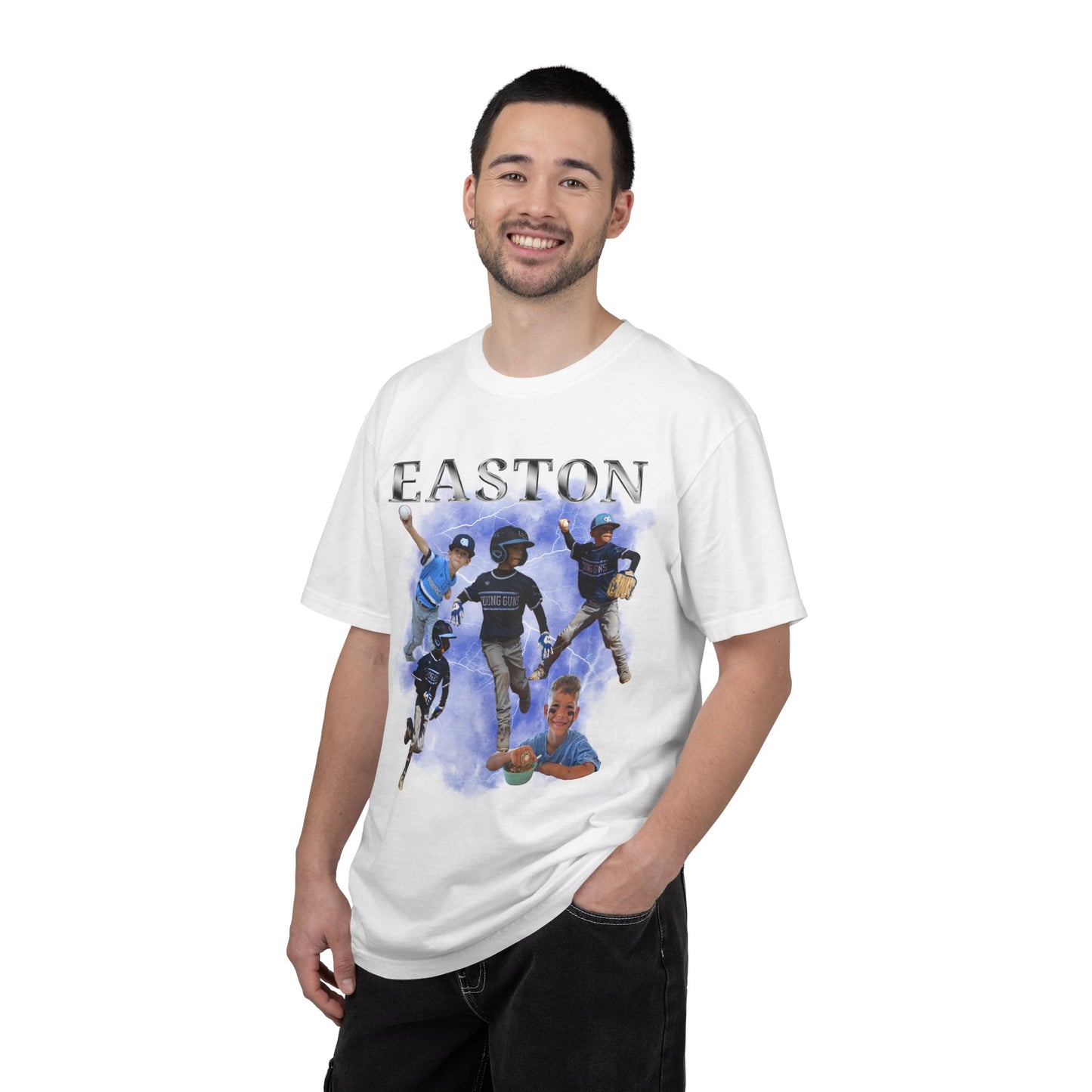 Custom Athlete Photo Collage Shirt – Personalized Sports Tee
