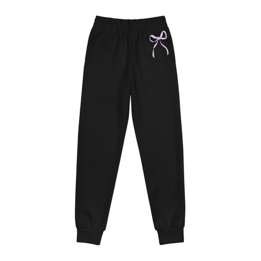 Hit Zero Black Sweats with Croquette Bow