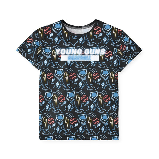 Kids Jersey Neon Icon Sports Shirt - Custom YG Design