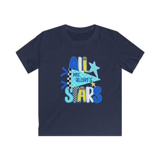 Ms. Allen's All Stars Classroom Inspired Softstyle T-shirt - Youth