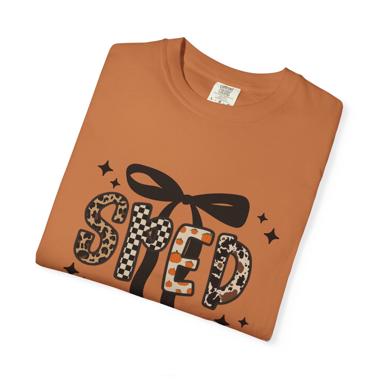 Fall Faux Embroidery T-shirt for SPED Grade Teachers
