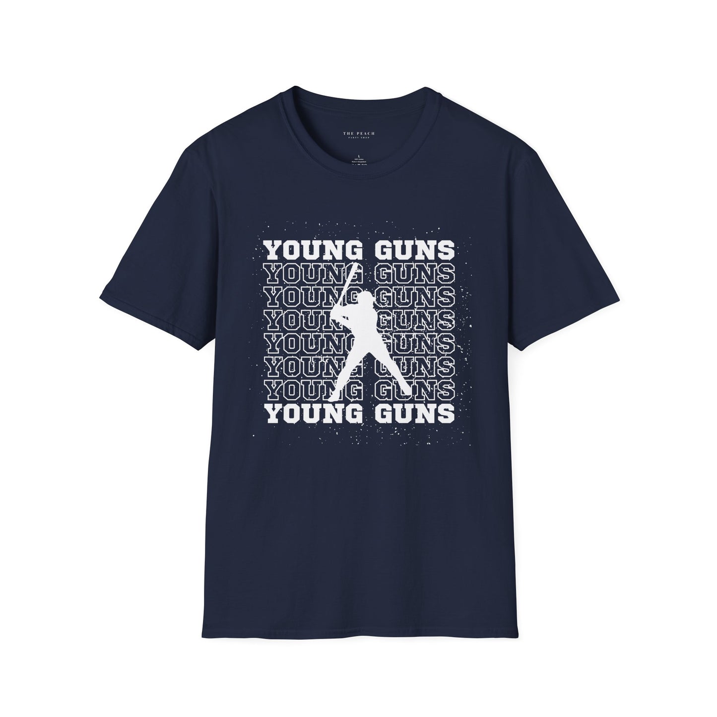 Young Guns Silhouette Unisex Softstyle T-Shirt