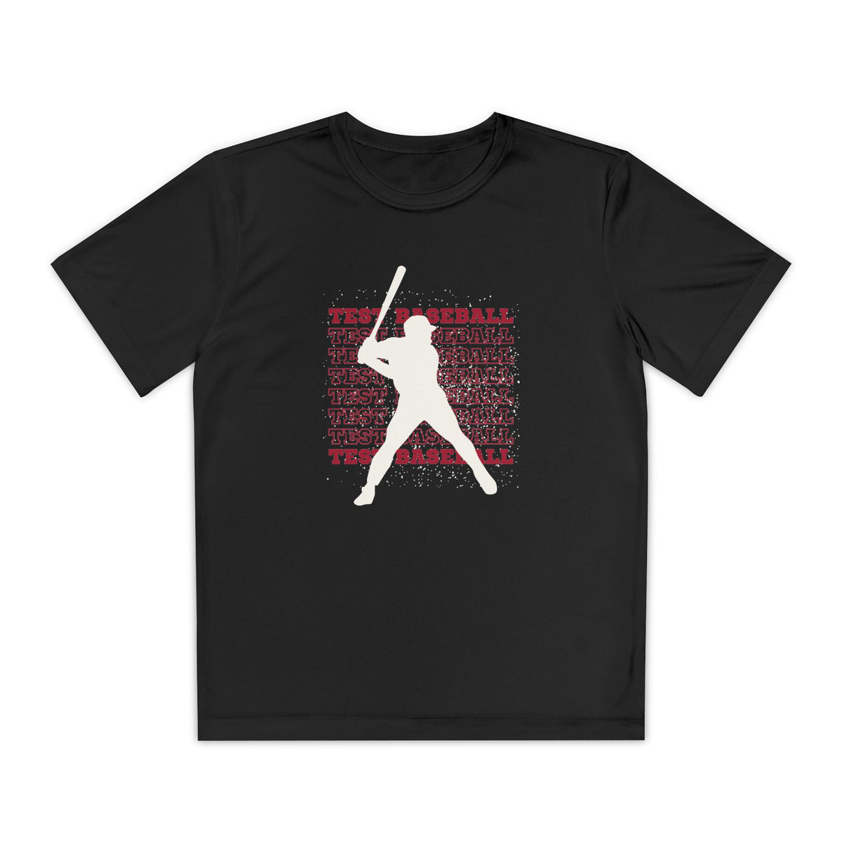 TEST Baseball | Custom Youth Silhouette Performance Tee