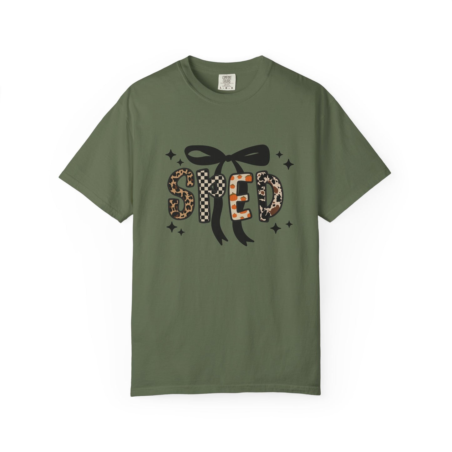 Fall Faux Embroidery T-shirt for SPED Grade Teachers