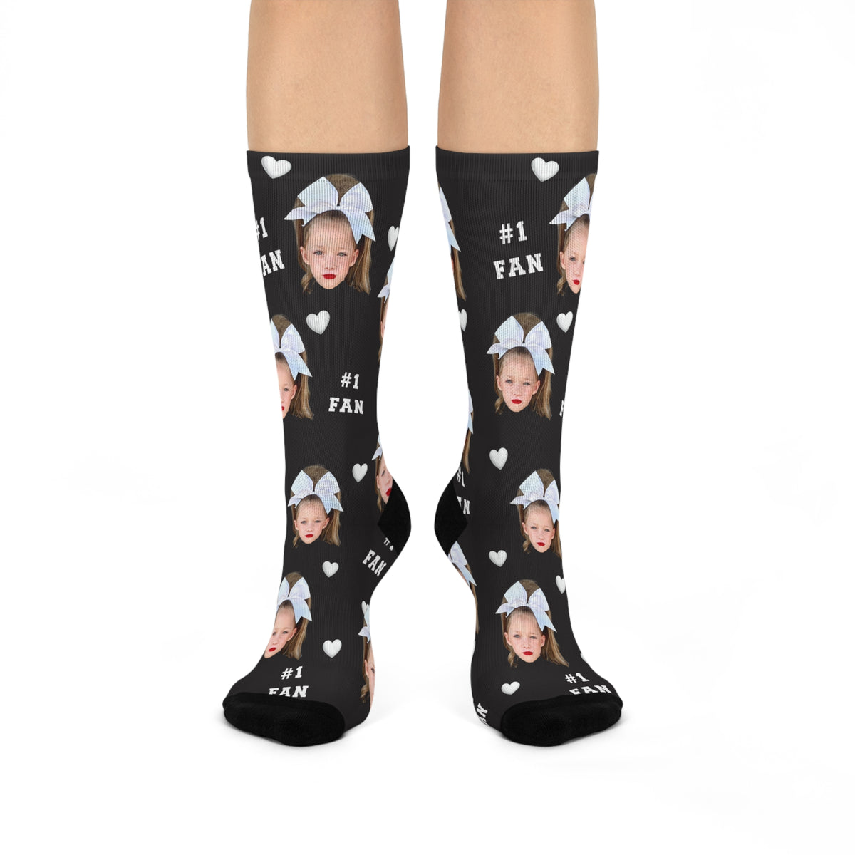 Personalized Photo #1 Fan Crew Socks