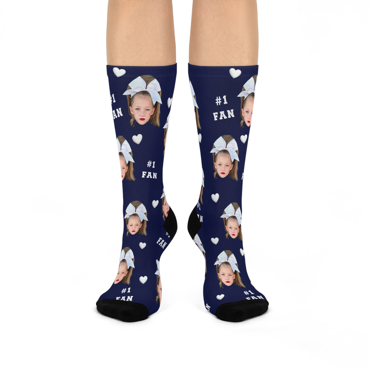 Personalized Photo #1 Fan Crew Socks