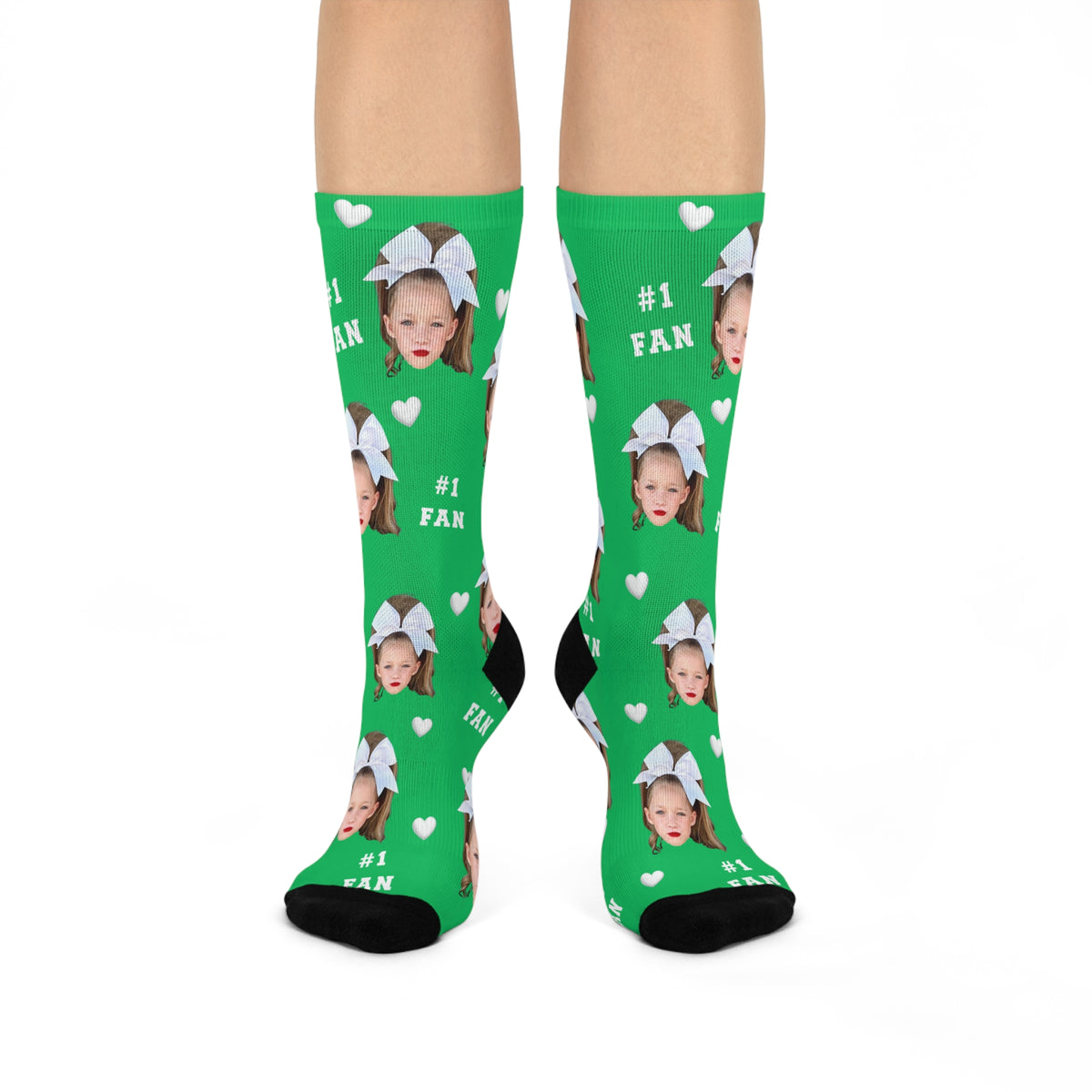 Personalized Photo #1 Fan Crew Socks