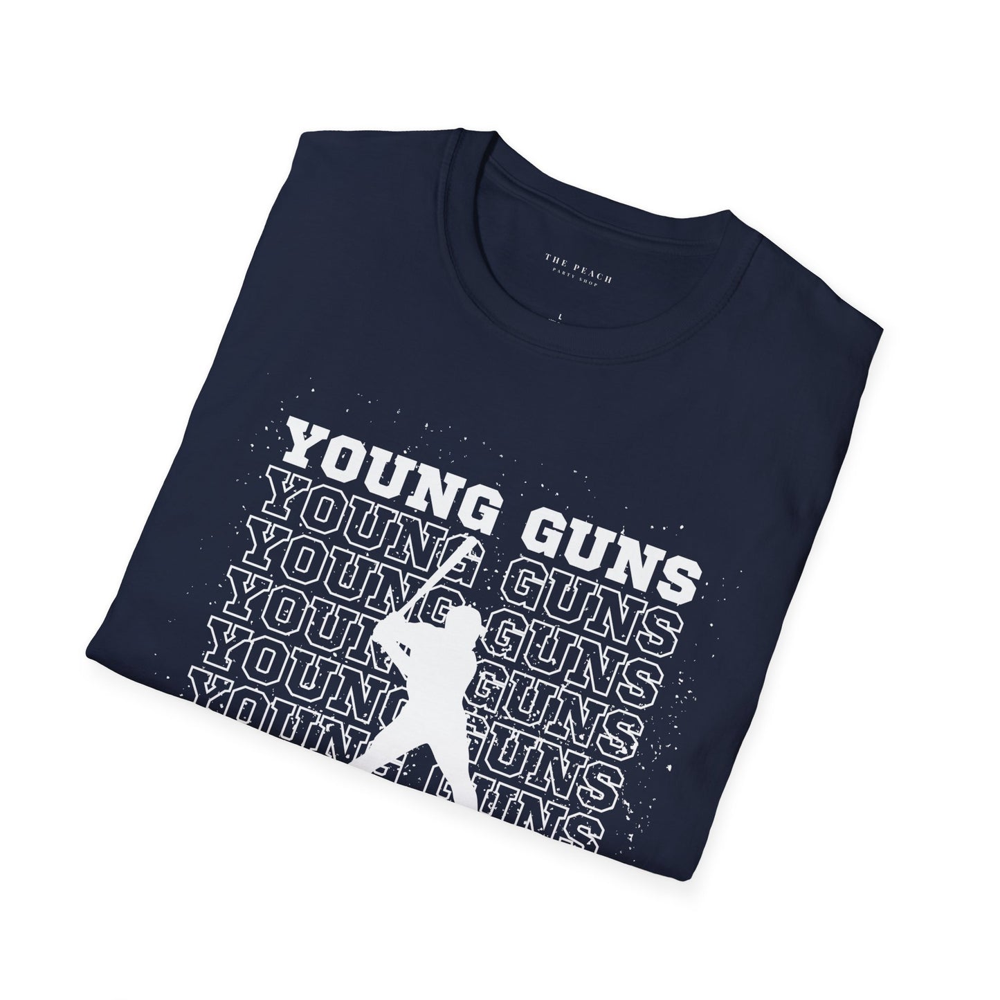 Young Guns Silhouette Unisex Softstyle T-Shirt