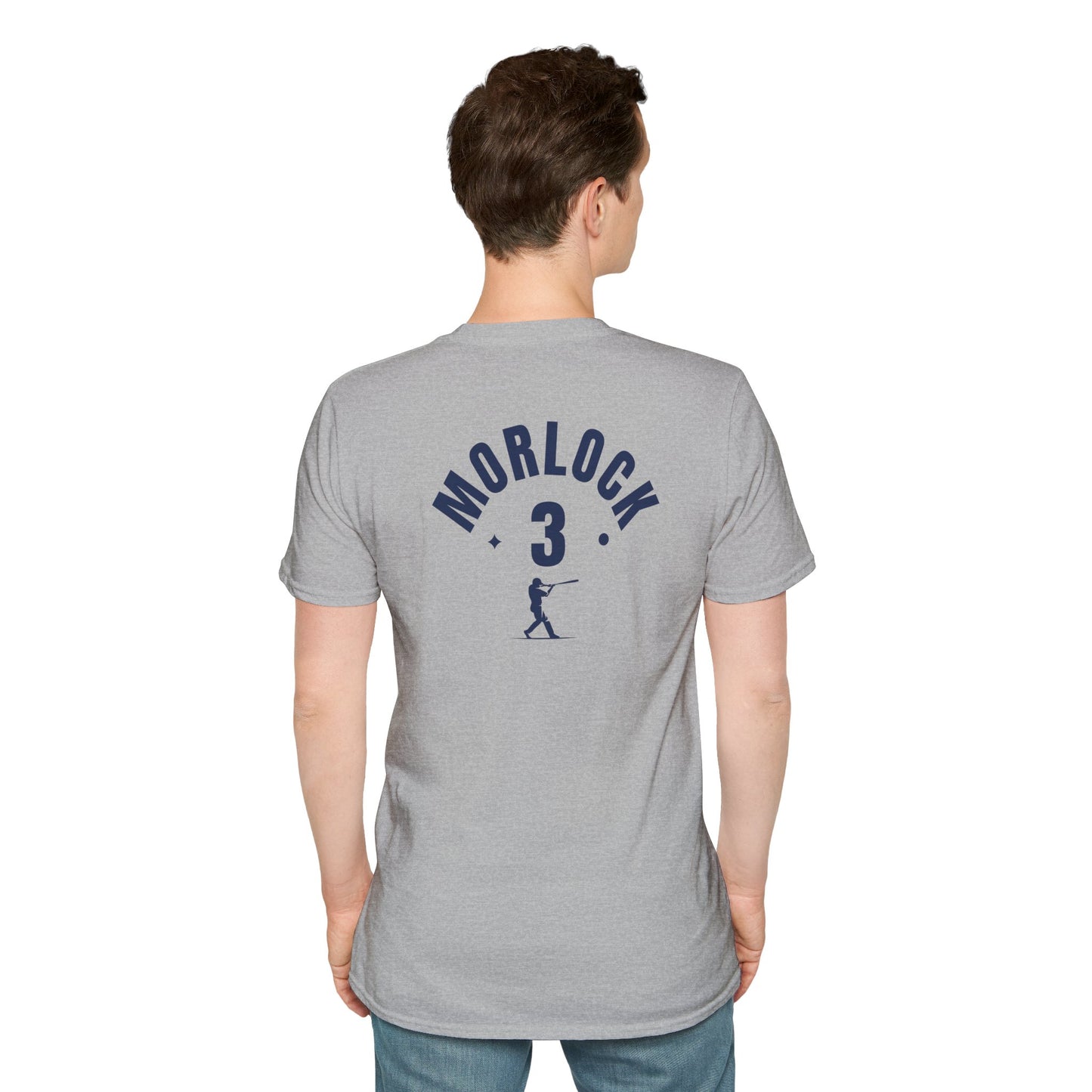 Personalized Team Baseball T-Shirt  Unisex Softstyle Tee