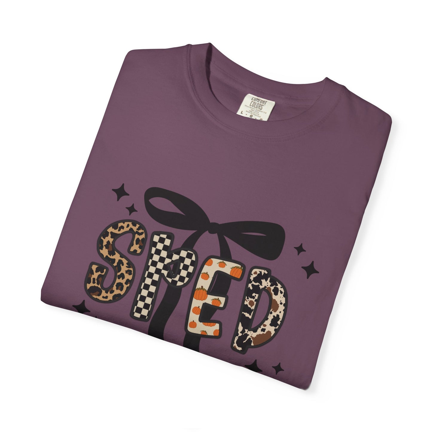 Fall Faux Embroidery T-shirt for SPED Grade Teachers