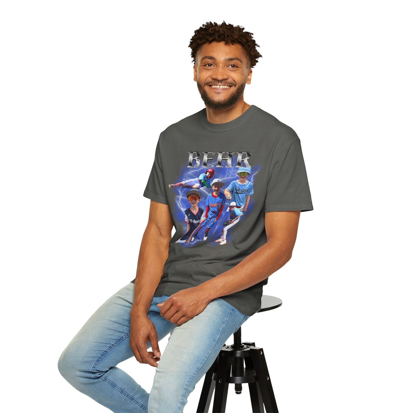 Custom Athlete Photo Collage Shirt – Personalized Sports Tee