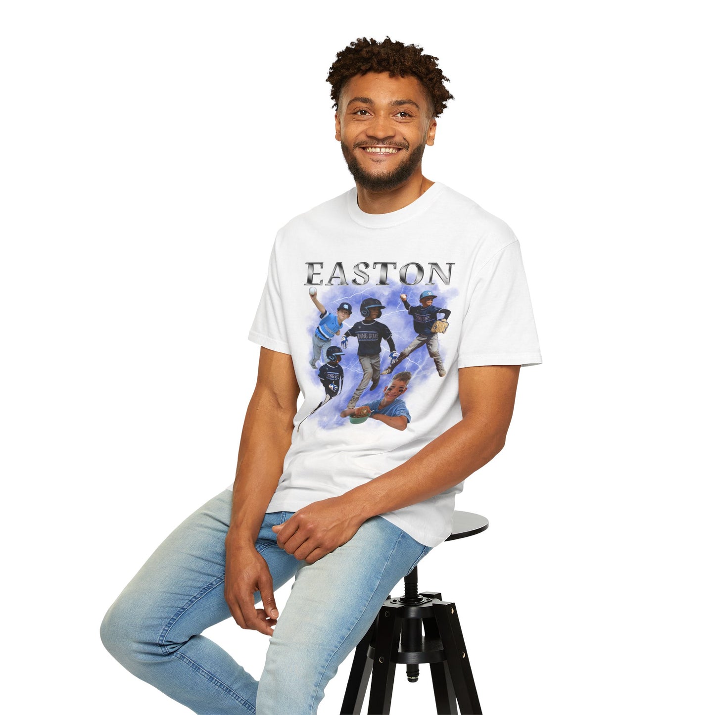 Custom Athlete Photo Collage Shirt – Personalized Sports Tee