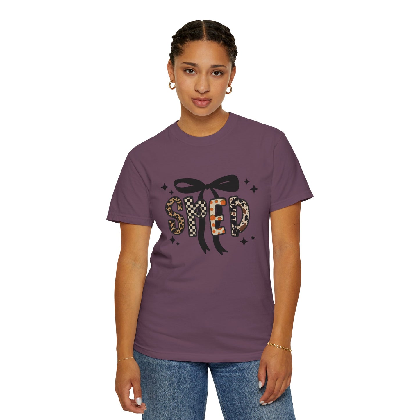 Fall Faux Embroidery T-shirt for SPED Grade Teachers