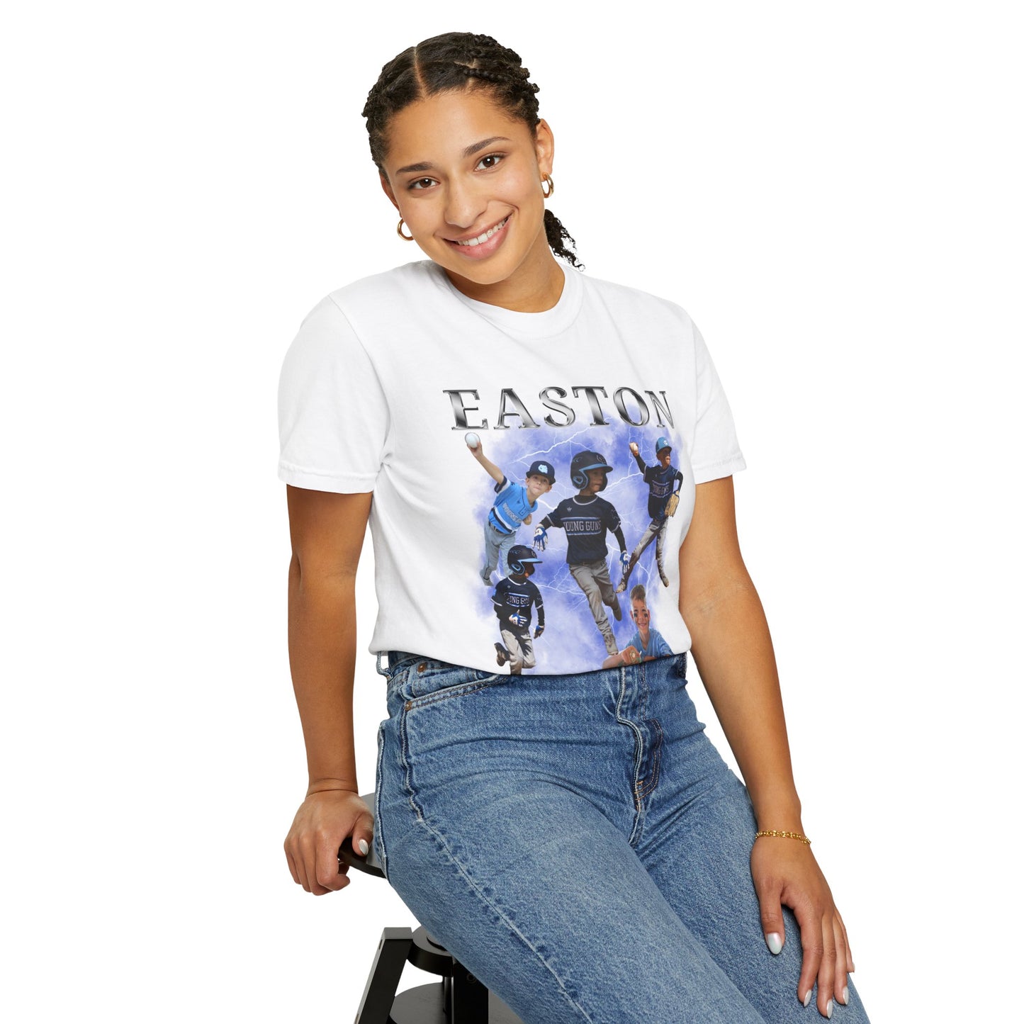 Custom Athlete Photo Collage Shirt – Personalized Sports Tee