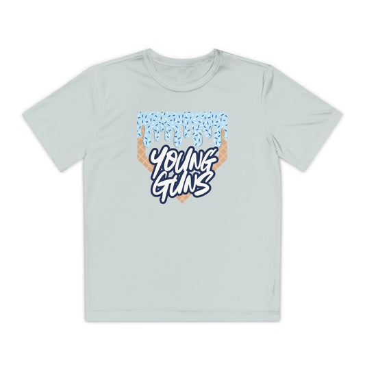 Custom Youth Ice Cream Drip Team Competitor Tee 🍦