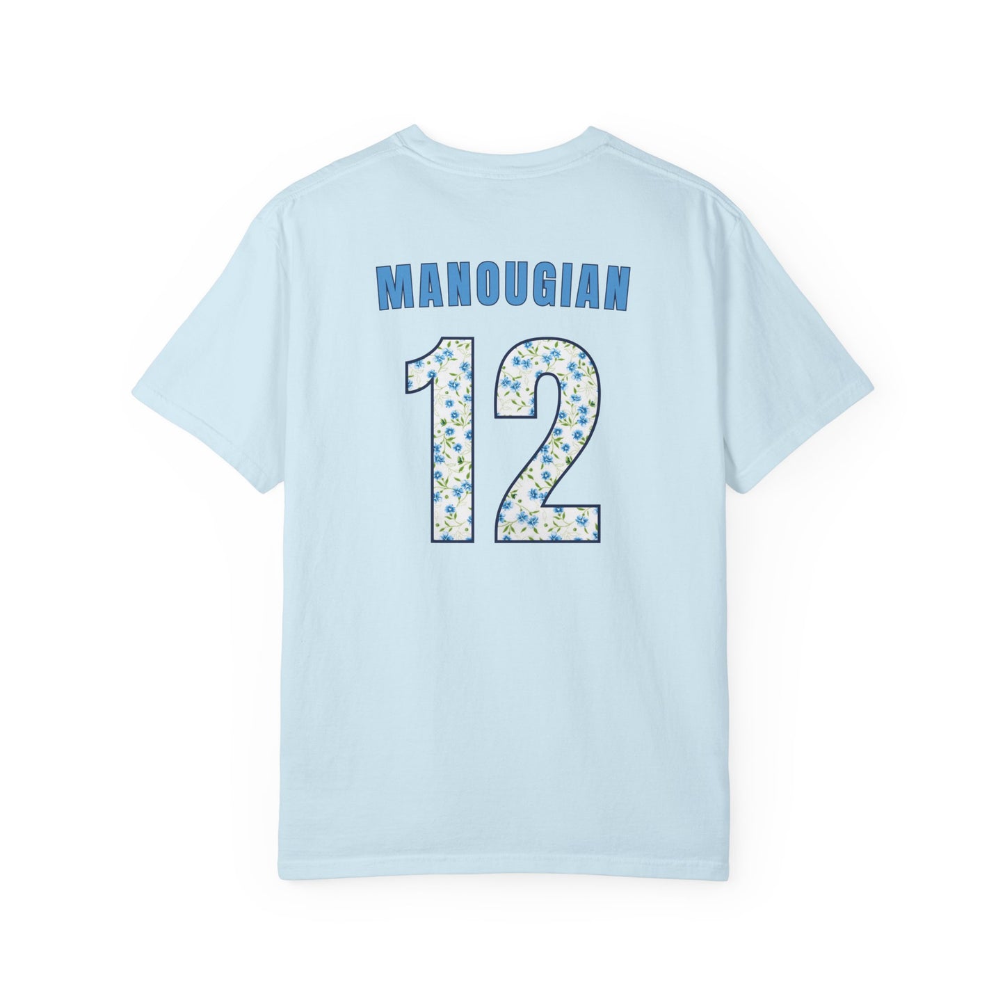 Personalized YG Patchwork Floral T-shirt- Adult