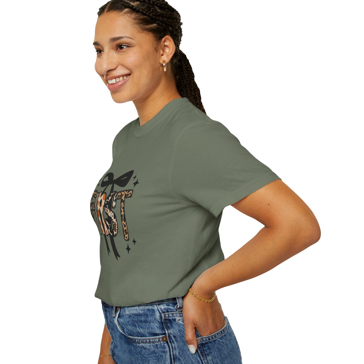 Fall Faux Embroidery T-shirt for First Grade Teachers