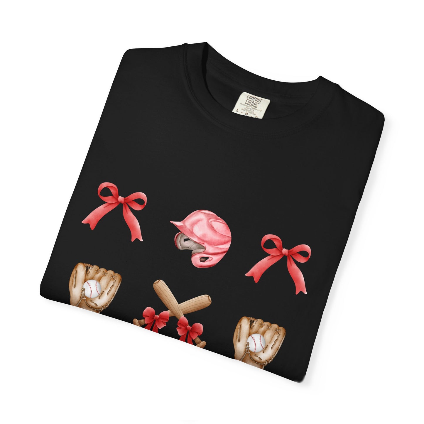 Bows + Bats Baseball Fan Shirt
