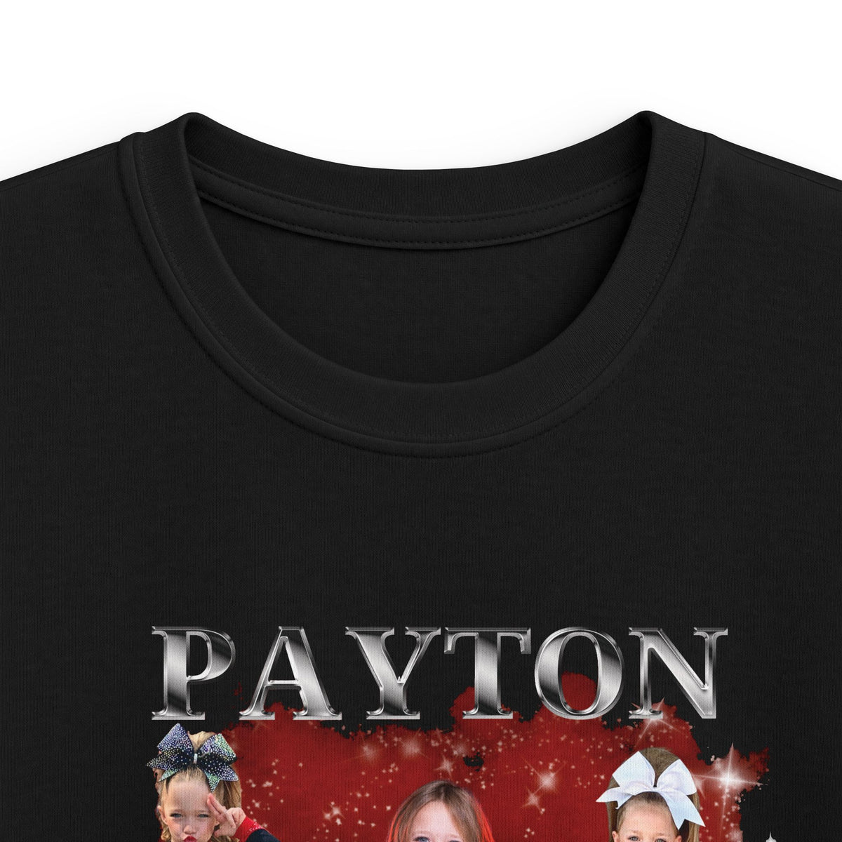 Custom Youth Athlete Photo Collage Tee