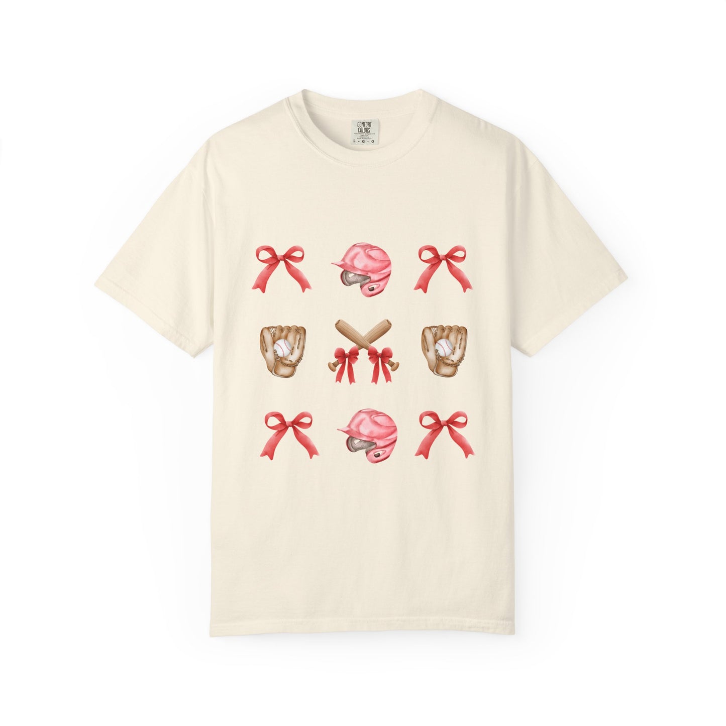 Bows + Bats Baseball Fan Shirt