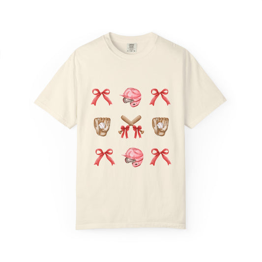 Bows + Bats Baseball Fan Shirt