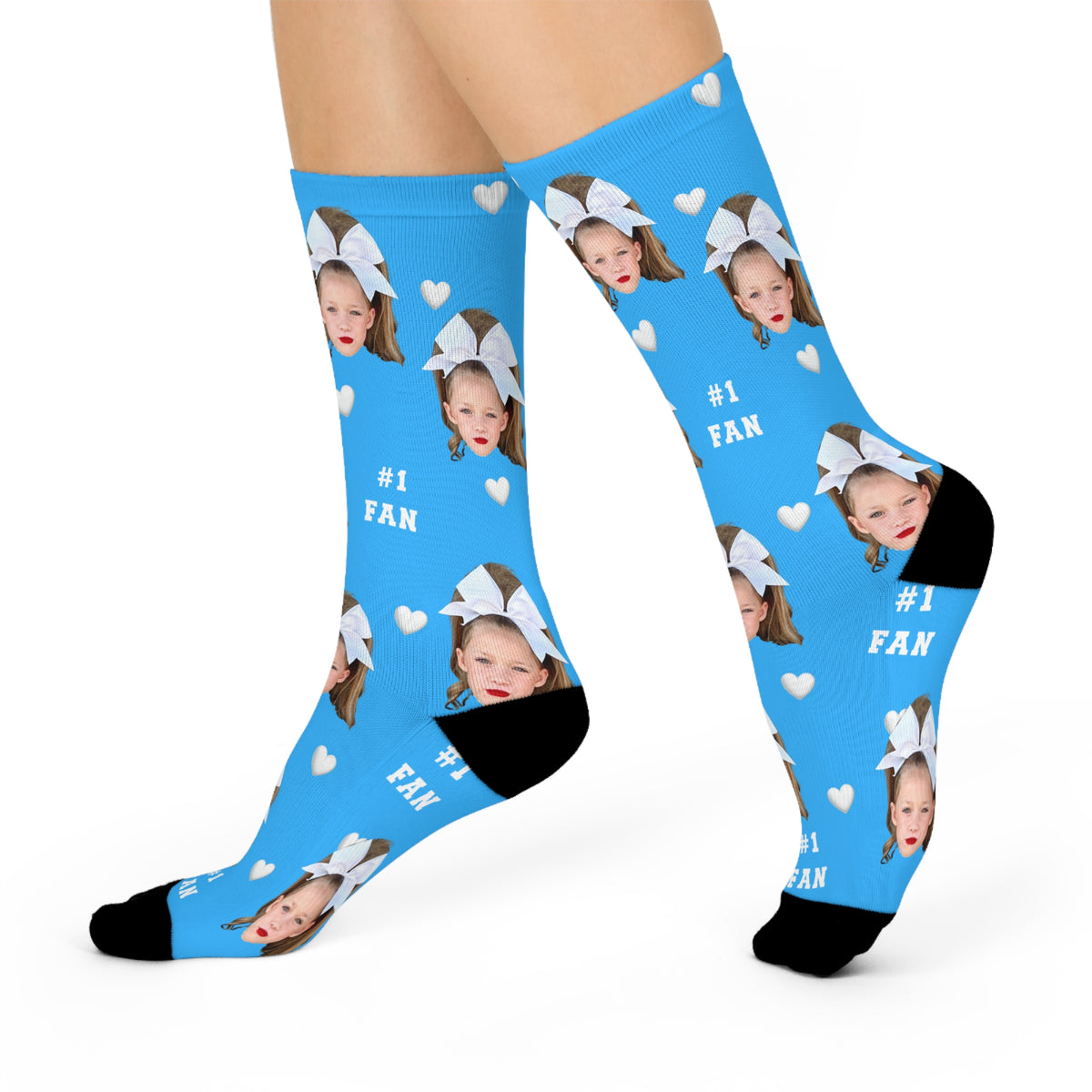 Personalized Photo #1 Fan Crew Socks