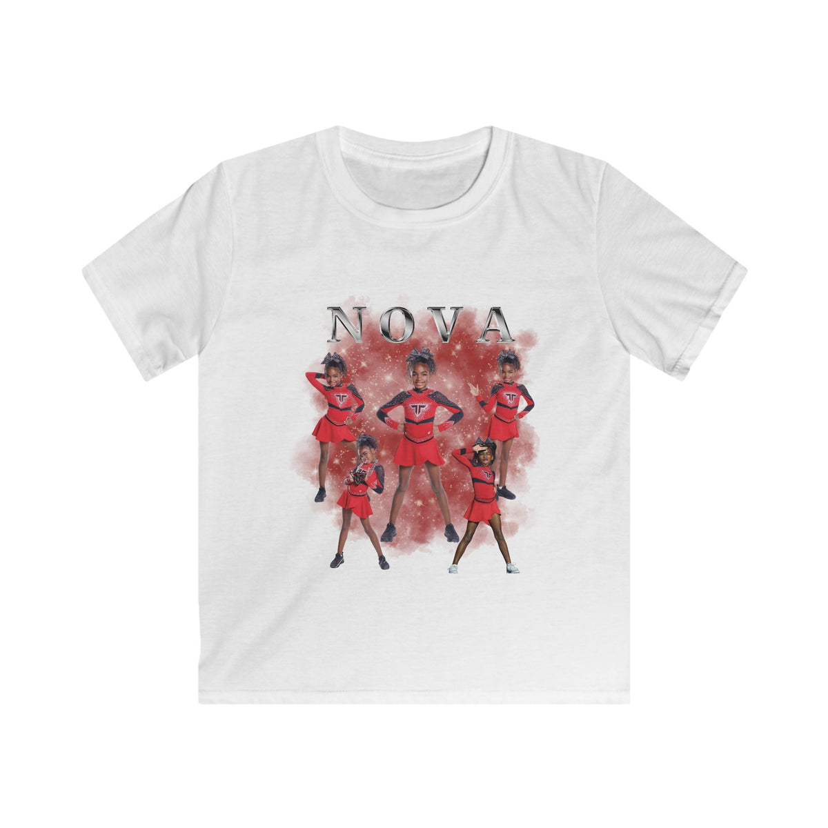 Custom Youth Athlete Photo Collage Tee