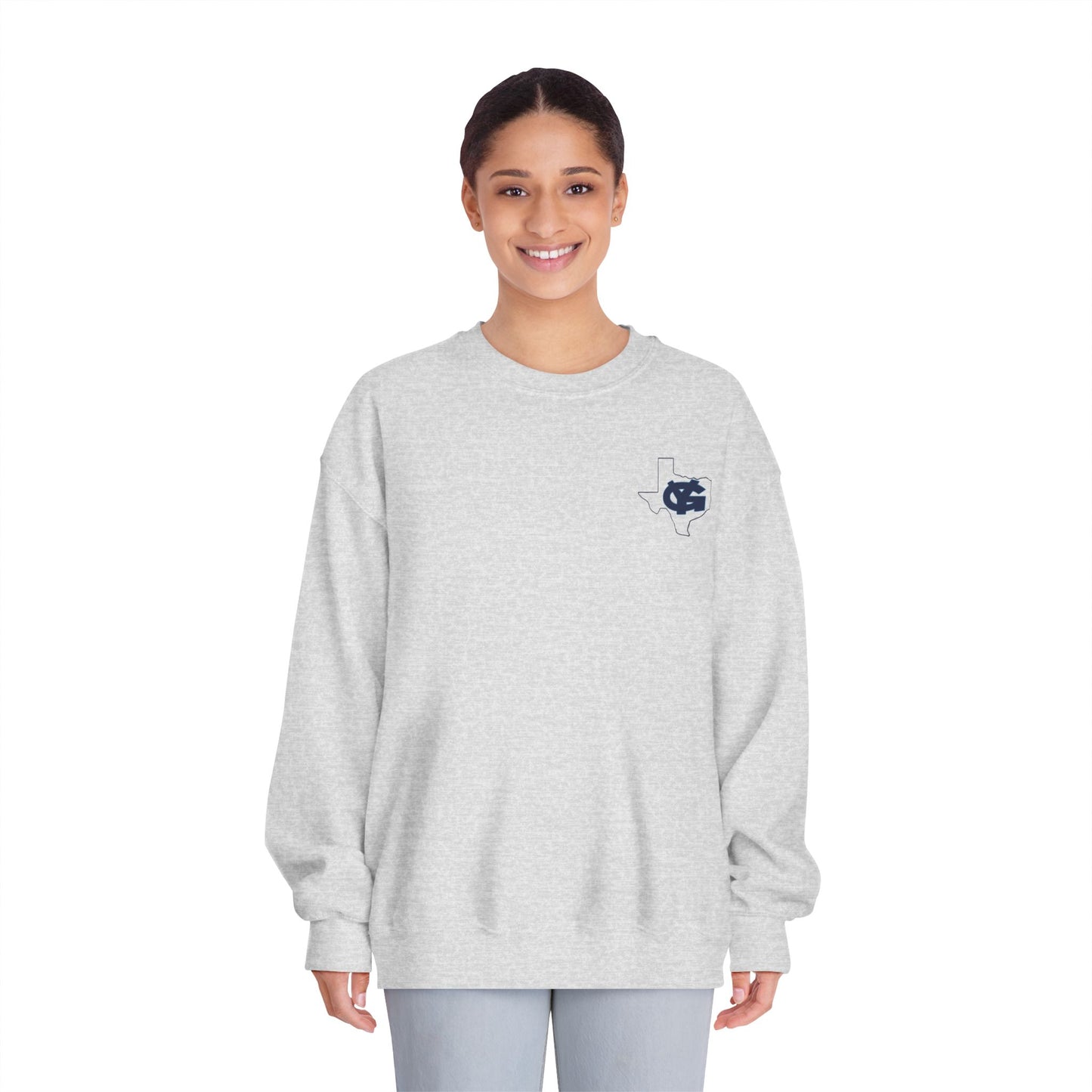 Personalized Texas YG Crewneck Sweatshirt-Adult