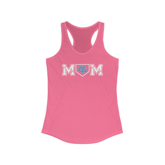 MOM Racerback Tank Top - Perfect for Mother's Day & Everyday Wear