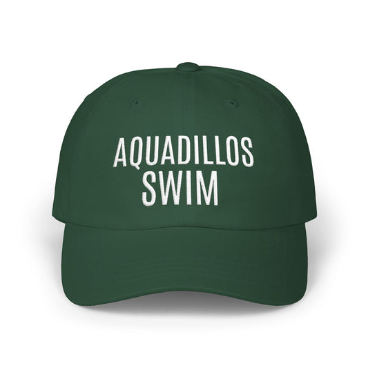Aquadillos  Swim Logo Embroidered Sports Cap