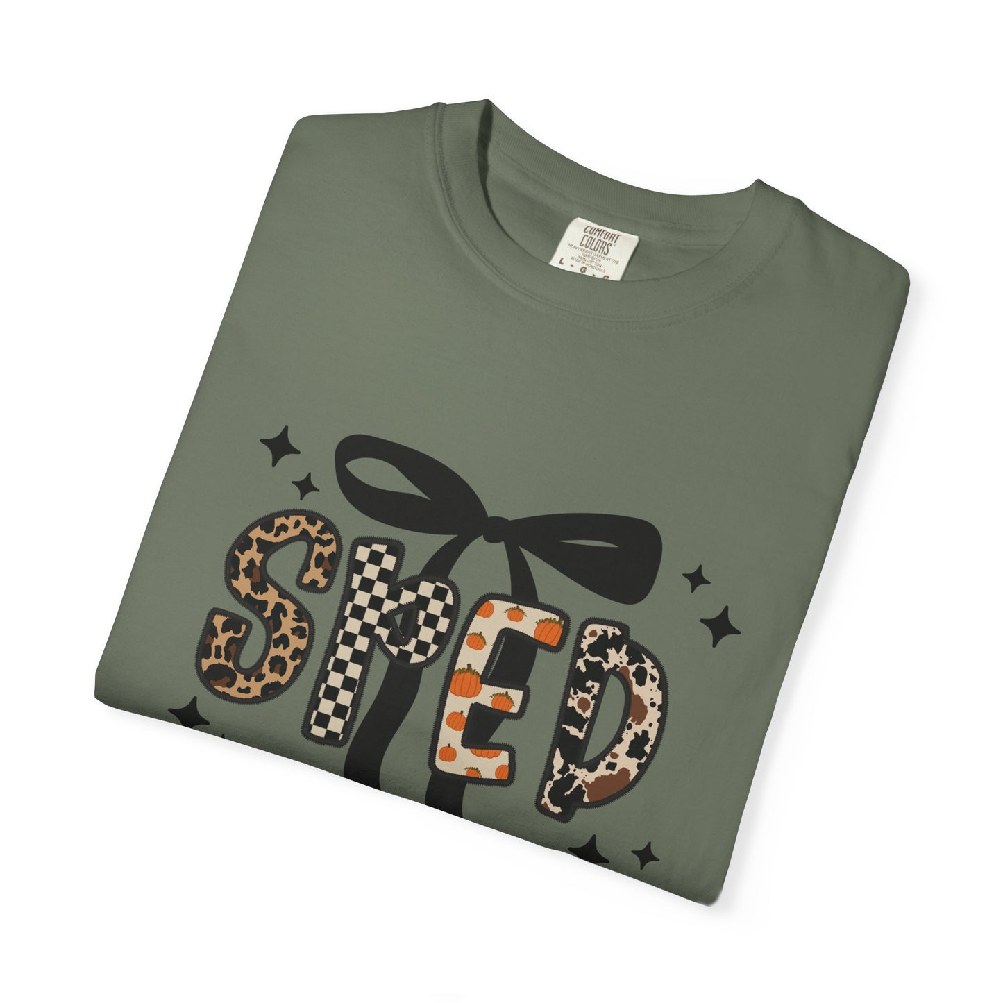 Fall Faux Embroidery T-shirt for SPED Grade Teachers