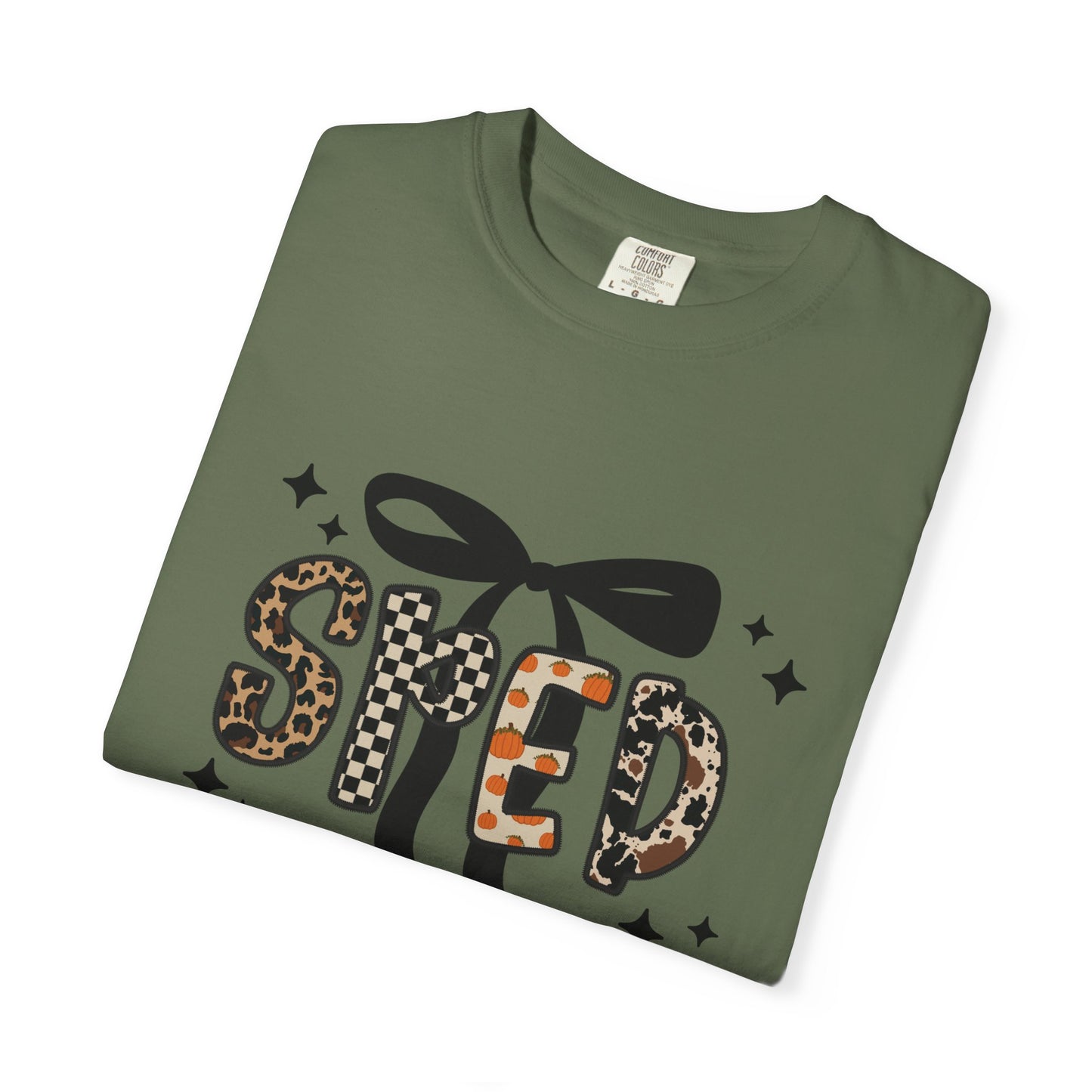 Fall Faux Embroidery T-shirt for SPED Grade Teachers