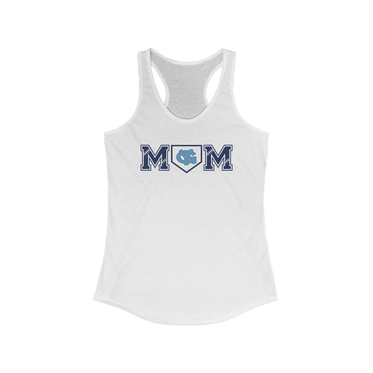 MOM Racerback Tank Top - Perfect for Mother's Day & Everyday Wear