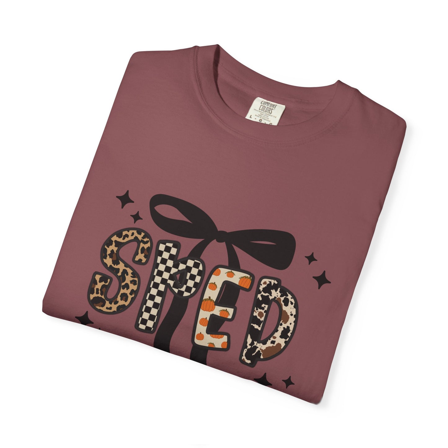 Fall Faux Embroidery T-shirt for SPED Grade Teachers
